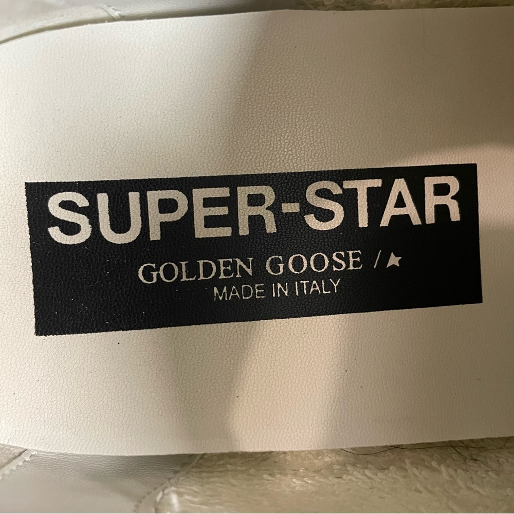 Men's GOLDEN GOOSE Super Star SUEDE STAR Low Top SNEAKERS Athletic SHOES 44 - Picture 6 of 8
